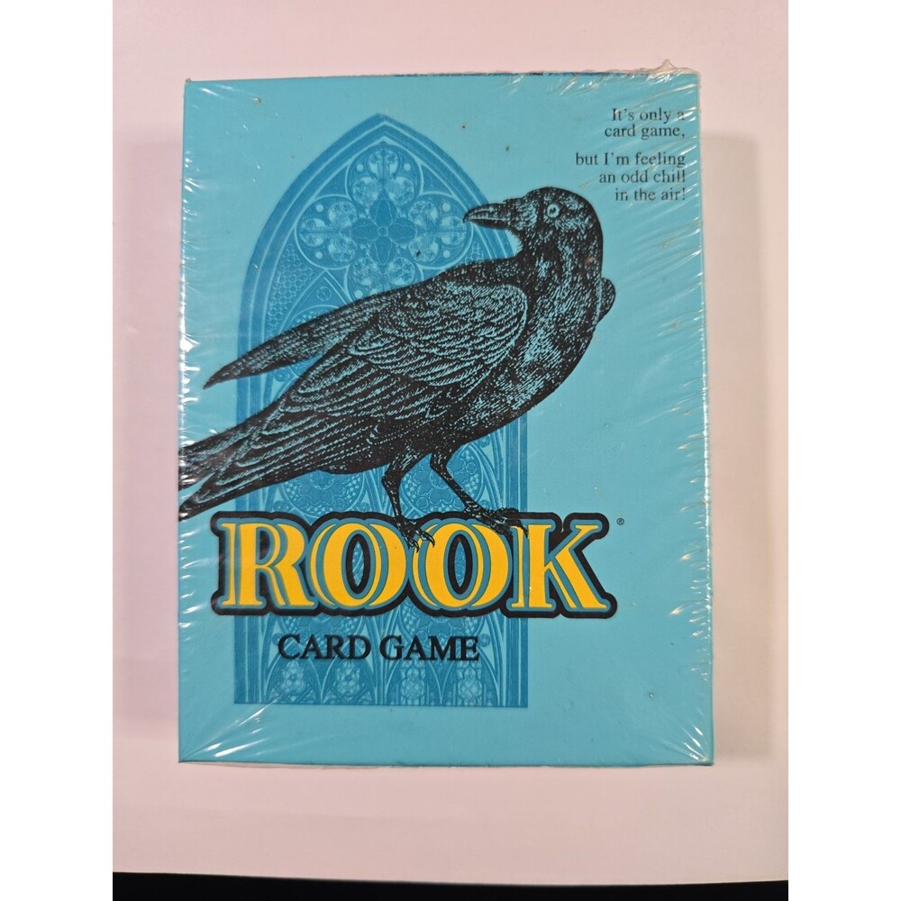 Vintage Rook Card Game by Parker Brothers 2001 Edition Sealed Cards Blue Box